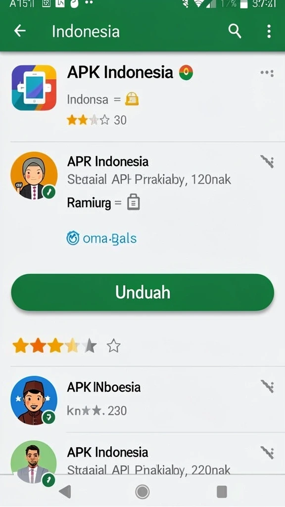 Tampilan utama aplikasi Review Aplikasi awanluck yang intuitif dan efisien.