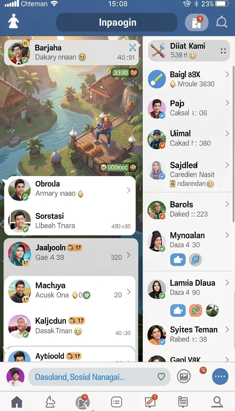 Tampilan utama aplikasi Review Aplikasi qqstar88 yang intuitif dan efisien.