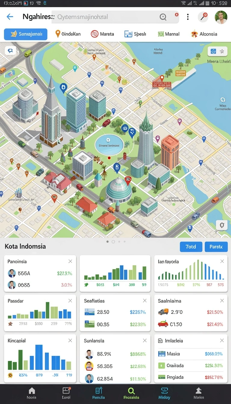 Tampilan utama aplikasi Review Aplikasi pesona77 yang intuitif dan efisien.
